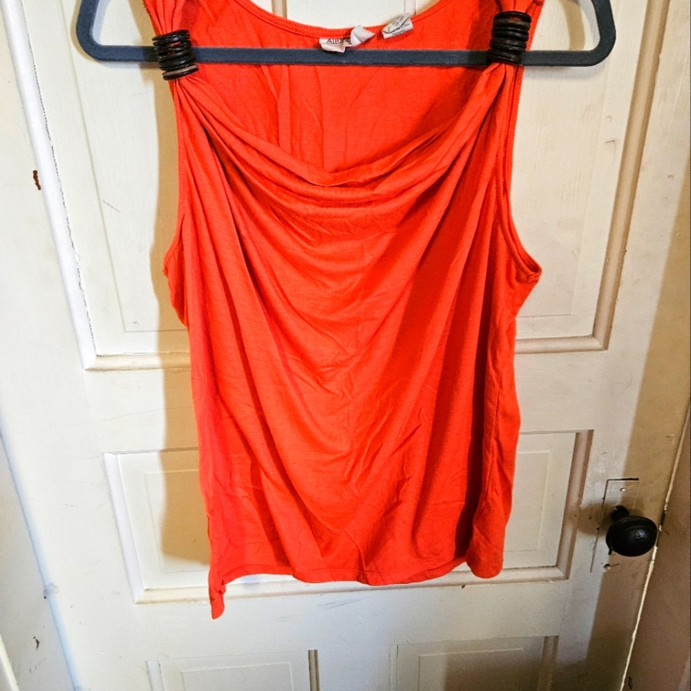 Orange tank top